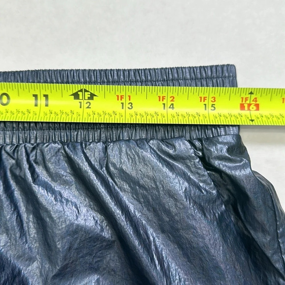 Victoria’s Secret Sport Shiny Metallic Blue Jogger Pants Womens Size Medium - Picture 12 of 14